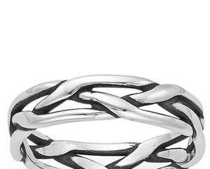 James Avery Men's Trisse Wedding Band Size 8
